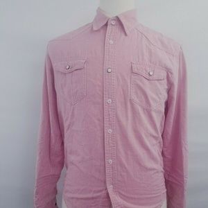 Zara Man Young Men’s Button Down Long Sleeve Shirt